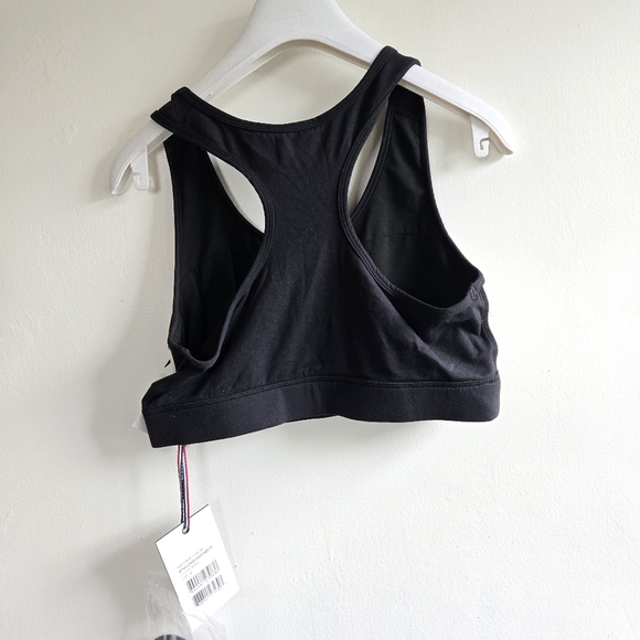 New Perfect Moment Stripes Stars Black/White Sports Bra Medium NWT - Picture 10 of 11